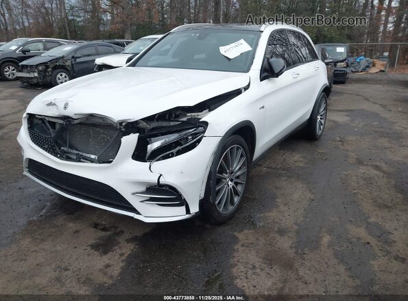 WDC0G6EB2KF536547 2019 MERCEDES-BENZ AMG GLC 43 White Widok z przodu