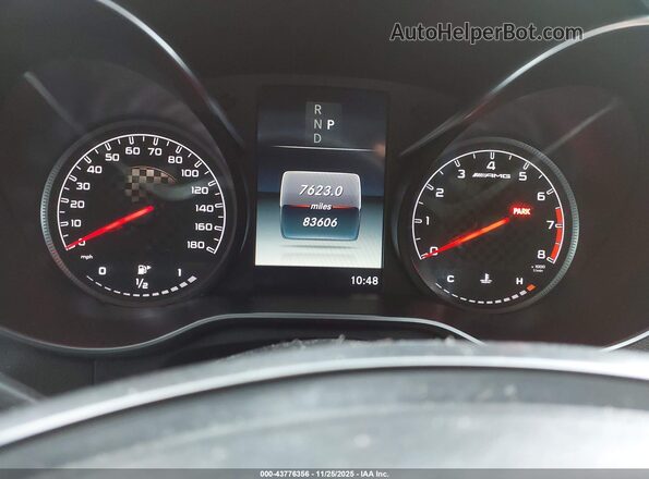 WDC0G6EB8KF543888 2019 MERCEDES-BENZ AMG GLC 43 Gray Widok tylnych siedzeń