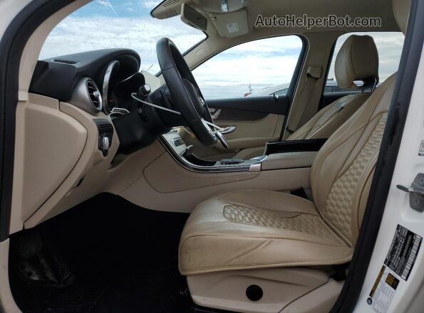 WDC0G8EB1LF724800 2020 MERCEDES-BENZ GLC-CLASS White Front interior view