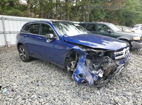 WDC0G8EB5LF730695 2020 MERCEDES-BENZ GLC-CLASS Blue Передня права чверть