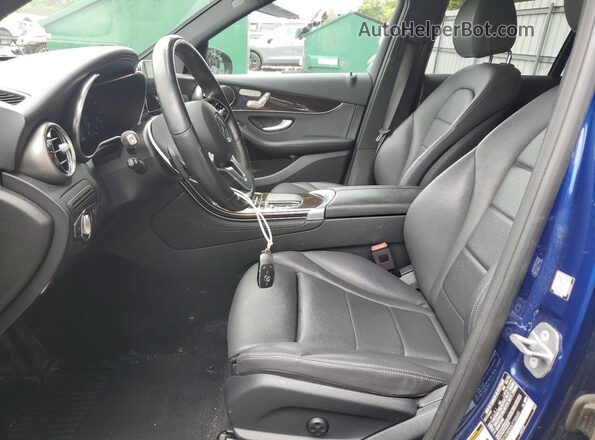 WDC0G8EB5LF730695 2020 MERCEDES-BENZ GLC-CLASS Blue Вид салону спереду