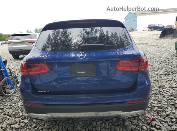 WDC0G8EB5LF730695 2020 MERCEDES-BENZ GLC-CLASS Blue Вид ззаду