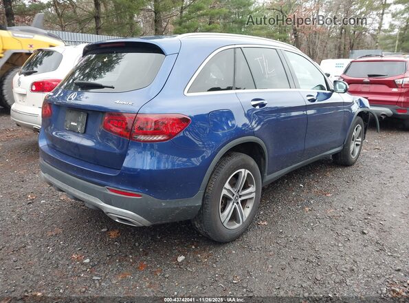 WDC0G8EB8LF680195 2020 MERCEDES-BENZ GLC 300 Blue Հետևի աջ
