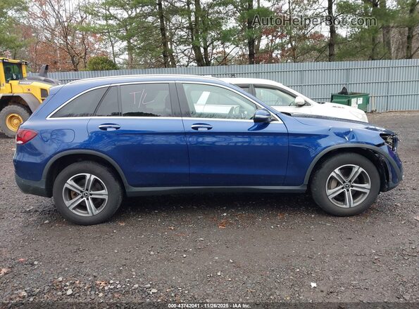 WDC0G8EB8LF680195 2020 MERCEDES-BENZ GLC 300 Blue Սալոնի հետևի տեսք