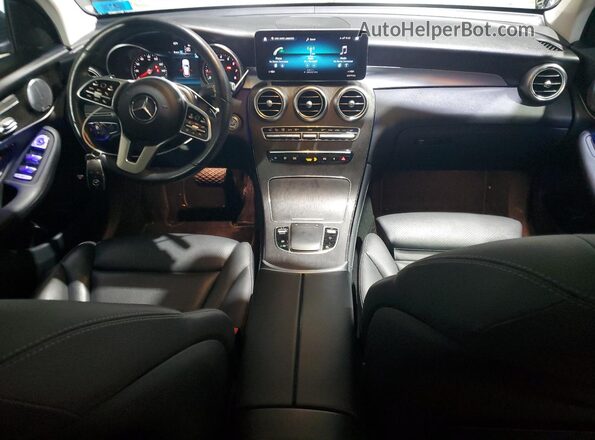WDC0G8EB9LF755020 2020 MERCEDES-BENZ GLC-CLASS Black წინა პანელის ხედი