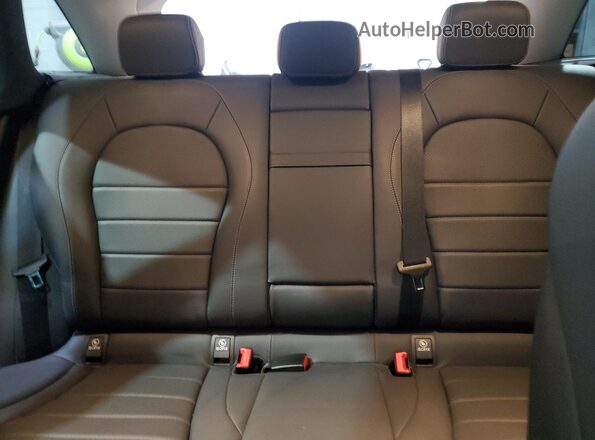 WDC0G8EB9LF755020 2020 MERCEDES-BENZ GLC-CLASS Black უკანა სავარძლების ხედი