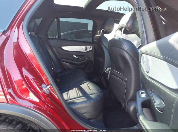 WDC0G8JB2KF486492 2019 MERCEDES-BENZ AMG GLC 63 Red Вид наклейки з VIN-кодом