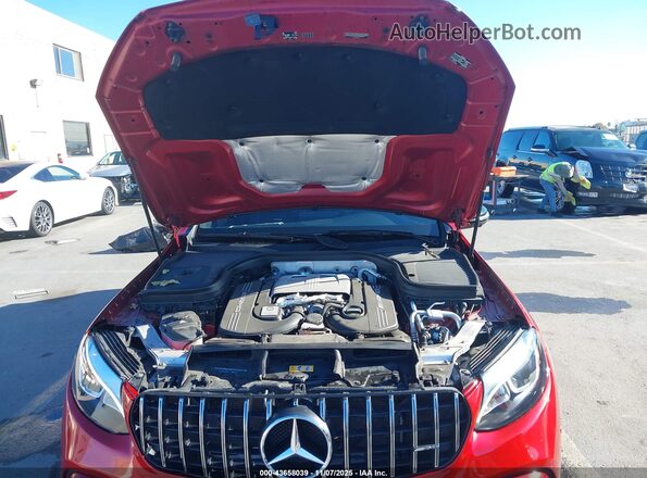 WDC0G8JB2KF486492 2019 MERCEDES-BENZ AMG GLC 63 Red Вид ззаду