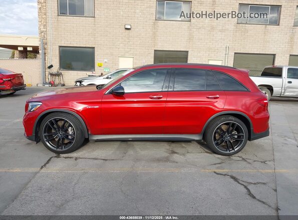 WDC0G8JB2KF486492 2019 MERCEDES-BENZ AMG GLC 63 Red Панорамний вид салону 360°
