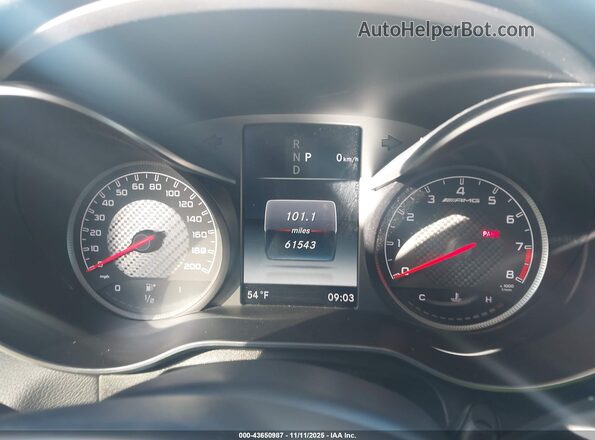 WDC0G8JB4JF435638 2018 MERCEDES-BENZ AMG GLC 63 Gray უკანა სავარძლების ხედი