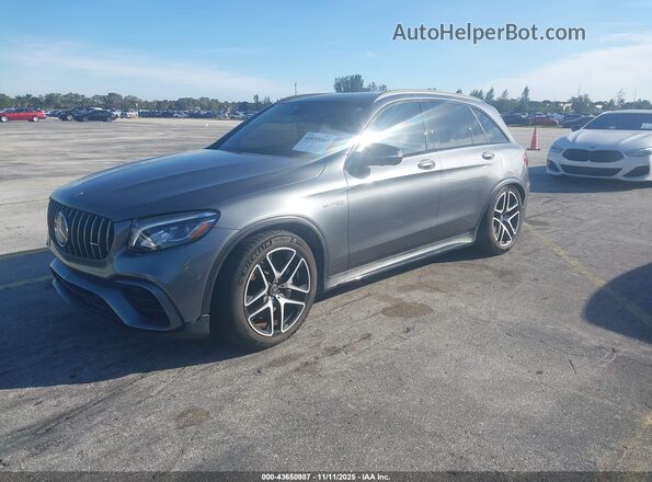 WDC0G8JB4JF435638 2018 MERCEDES-BENZ AMG GLC 63 Gray წინა მარცხენა ხედი სამი მეოთხედიდან