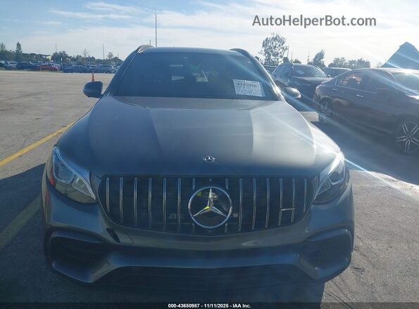 WDC0G8JB4JF435638 2018 MERCEDES-BENZ AMG GLC 63 Gray წინა ხედი