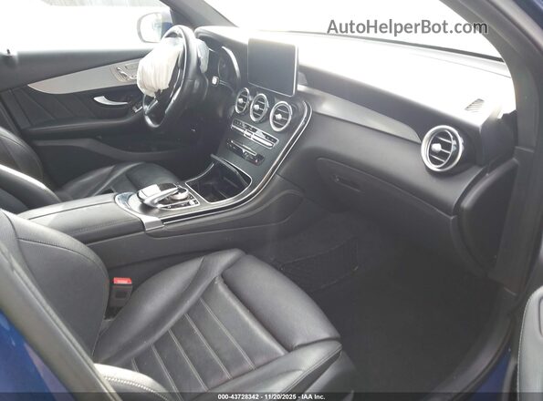 WDC0J4KB0KF503153 2019 MERCEDES-BENZ GLC 300 COUPE Blue წინა სალონის ხედი