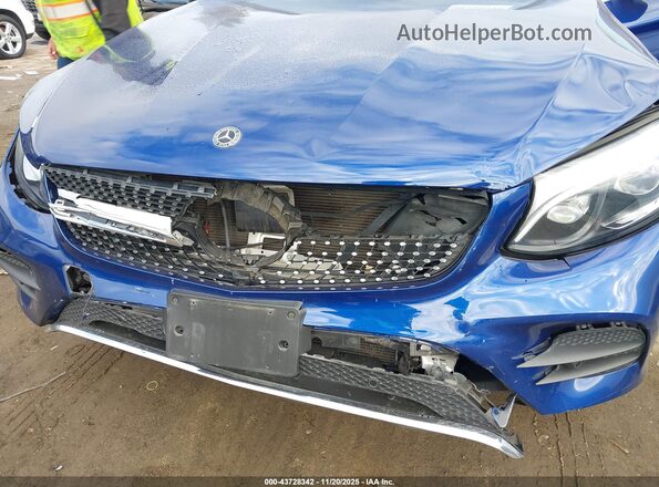 WDC0J4KB0KF503153 2019 MERCEDES-BENZ GLC 300 COUPE Blue წინა ხედი