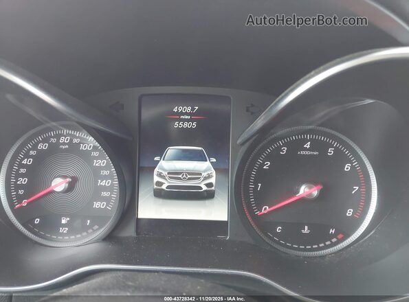 WDC0J4KB0KF503153 2019 MERCEDES-BENZ GLC 300 COUPE Blue უკანა სავარძლების ხედი