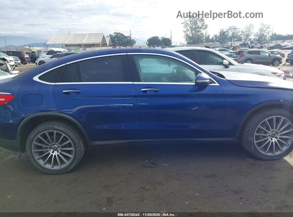 WDC0J4KB0KF503153 2019 MERCEDES-BENZ GLC 300 COUPE Blue ხელსაწყოთა პანელის ხედი