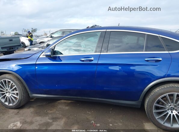 WDC0J4KB0KF503153 2019 MERCEDES-BENZ GLC 300 COUPE Blue უკანა სალონის ხედი