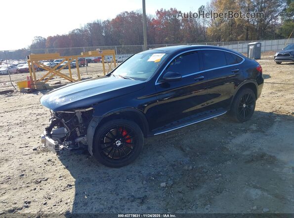 WDC0J4KB1HF200892 2017 MERCEDES-BENZ GLC 300 COUPE Black Przód lewy
