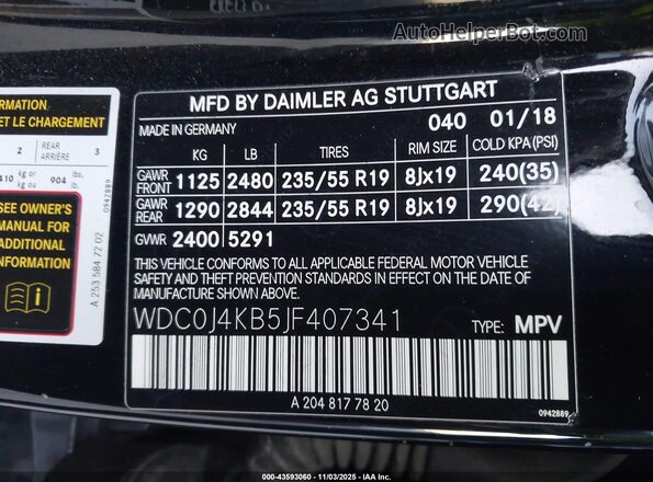 WDC0J4KB5JF407341 2018 MERCEDES-BENZ GLC 300 COUPE Черный Вид подкапотного пространства