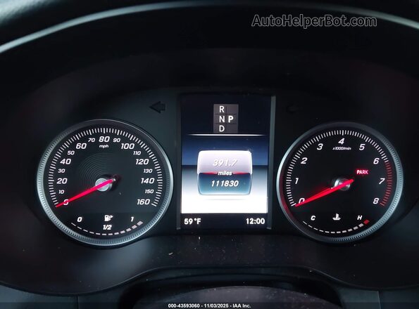 WDC0J4KB5JF407341 2018 MERCEDES-BENZ GLC 300 COUPE Черный Вид задних сидений