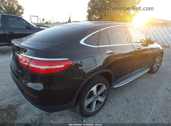 WDC0J4KB5JF407341 2018 MERCEDES-BENZ GLC 300 COUPE Черный Задняя правая четверть