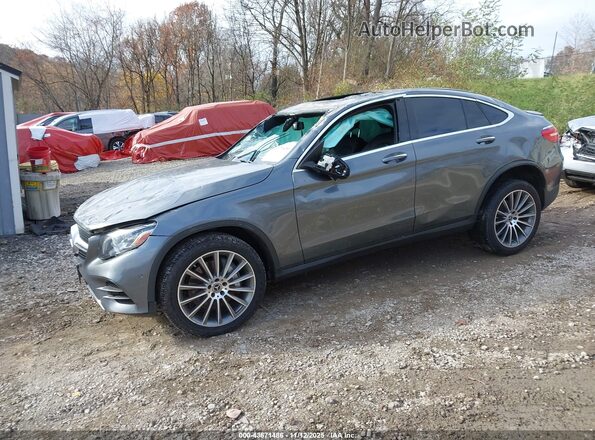 WDC0J4KB5KF633882 2019 MERCEDES-BENZ GLC 300 COUPE Gray წინა მარცხენა ხედი სამი მეოთხედიდან