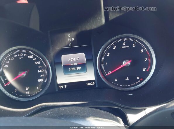 WDC0J4KBXJF361506 2018 MERCEDES-BENZ GLC 300 COUPE White უკანა სავარძლების ხედი