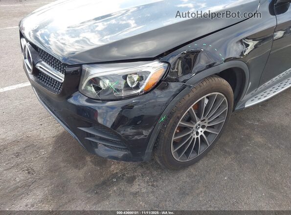 WDC0J4KBXKF636597 2019 MERCEDES-BENZ GLC 300 COUPE Black წინა ხედი