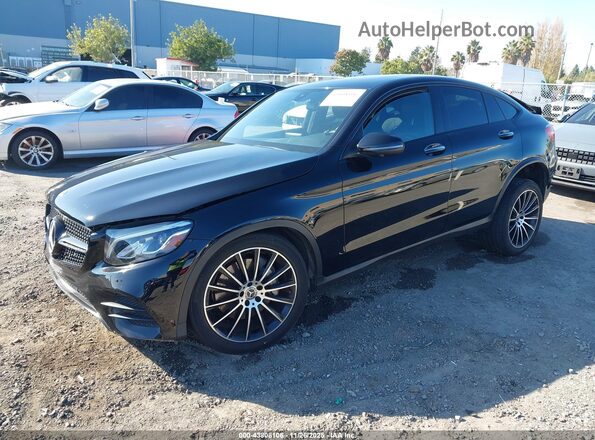 WDC0J4KBXKF661466 2019 MERCEDES-BENZ GLC 300 COUPE Black წინა მარცხენა ხედი სამი მეოთხედიდან