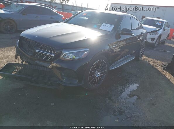 WDC0J6EB7JF412967 2018 MERCEDES-BENZ AMG GLE 43 COUPE Черный Передняя левая четверть