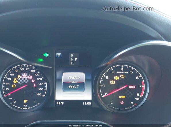 WDC0J6EB7JF412967 2018 MERCEDES-BENZ AMG GLE 43 COUPE Черный Вид задних сидений