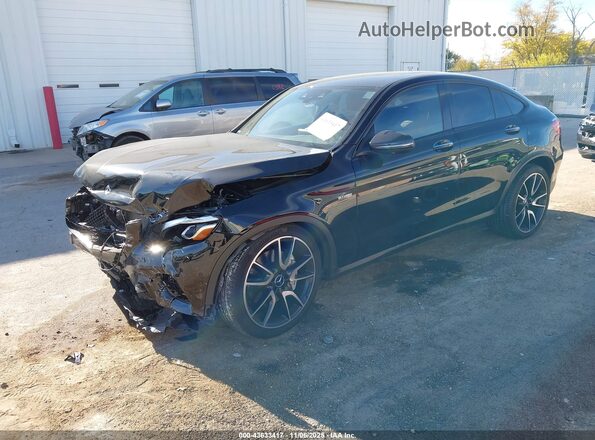 WDC0J6EB8KF660128 2019 MERCEDES-BENZ AMG GLE 43 COUPE Black წინა მარცხენა ხედი სამი მეოთხედიდან