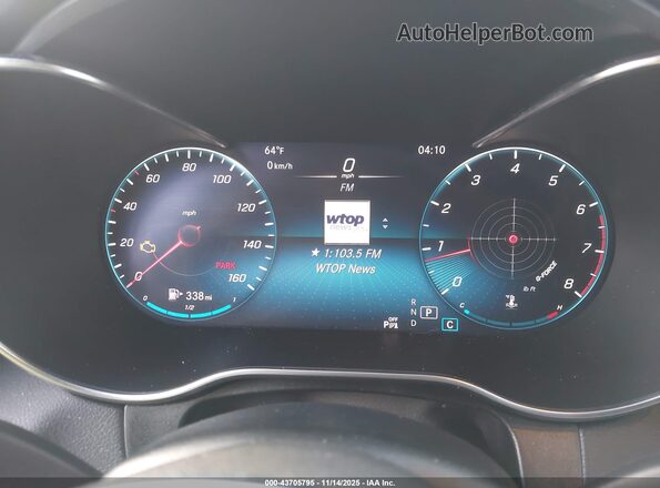 WDC0J8EB2LF723155 2020 MERCEDES-BENZ GLC 300 COUPE Black Вид задніх сидінь