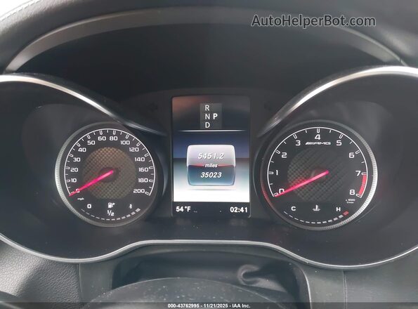 WDC0J8JB3KF487099 2019 MERCEDES-BENZ AMG GLC 63 COUPE Gray Widok tylnych siedzeń