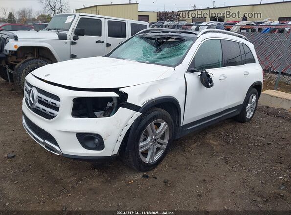 WDC4M4HB6LW010935 2020 MERCEDES-BENZ GLB-CLASS White Առջևի ձախ երեք քառորդ տեսարան
