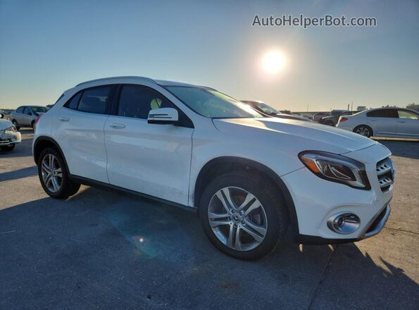 WDCTG4EB1KU003859 2019 MERCEDES-BENZ GLA White წინა მარჯვენა