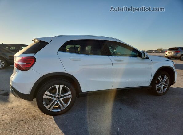 WDCTG4EB1KU003859 2019 MERCEDES-BENZ GLA White უკანა მარჯვენა