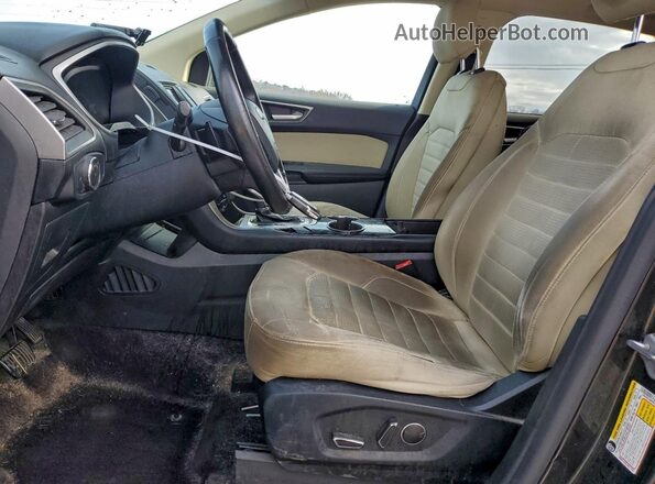 WDCTG4EB2KU007158 2019 MERCEDES-BENZ GLA Black Widok wnętrza z przodu