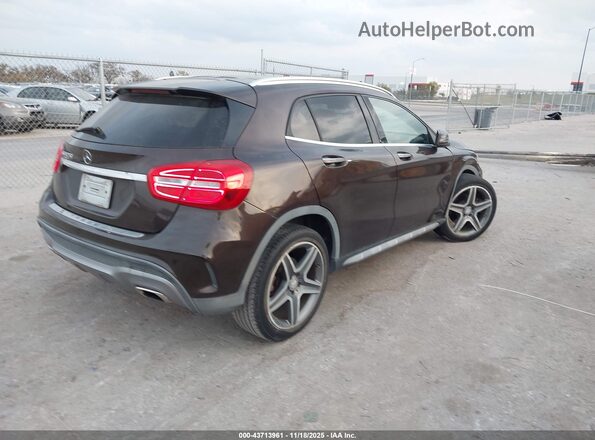 WDCTG4EB4GJ189681 2016 MERCEDES-BENZ GLA 250 Brown უკანა მარჯვენა
