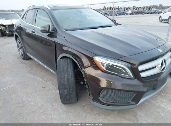 WDCTG4EB4GJ189681 2016 MERCEDES-BENZ GLA 250 Brown წინა ხედი