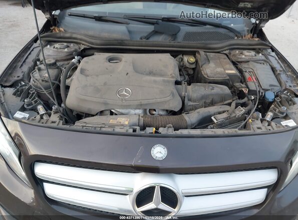 WDCTG4EB4GJ189681 2016 MERCEDES-BENZ GLA 250 Brown უკანა ხედი