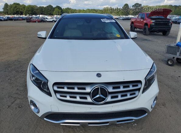 WDCTG4EB5KU000348 2019 MERCEDES-BENZ GLA Белый Вид спереди