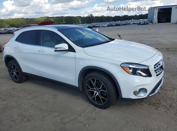 WDCTG4EB5KU000348 2019 MERCEDES-BENZ GLA Белый Передняя правая четверть