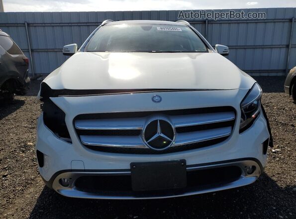 WDCTG4EB6HJ345155 2017 MERCEDES-BENZ GLA White წინა ხედი