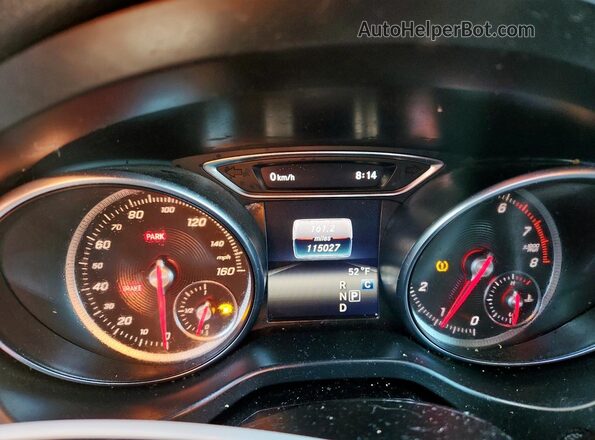 WDCTG4EB8KU012509 2019 MERCEDES-BENZ GLA Black ხელსაწყოთა პანელის ხედი