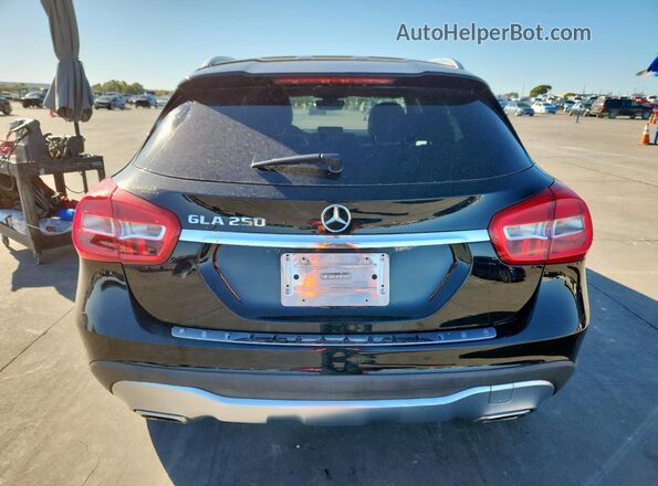 WDCTG4EB8KU012509 2019 MERCEDES-BENZ GLA Black უკანა ხედი