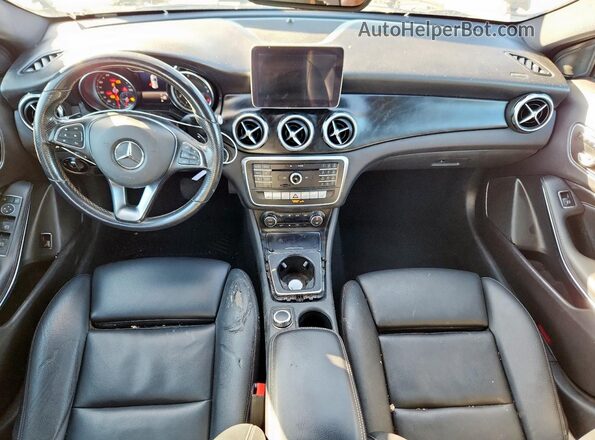 WDCTG4EB8KU012509 2019 MERCEDES-BENZ GLA Black წინა პანელის ხედი
