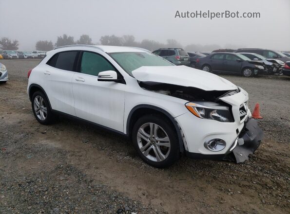 WDCTG4EB8LJ656417 2020 MERCEDES-BENZ GLA Белый Передняя правая четверть