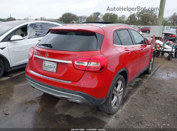 WDCTG4EB9HJ299904 2017 MERCEDES-BENZ GLA 250 Red Задня права чверть