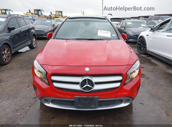 WDCTG4EB9HJ299904 2017 MERCEDES-BENZ GLA 250 Red Вид щитка приладів